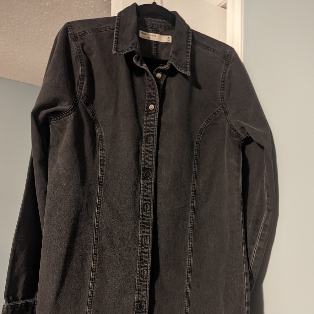 ASOS denim shirt dress